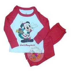 Disney Kids Pajama Set - Christmas Santa Mickey