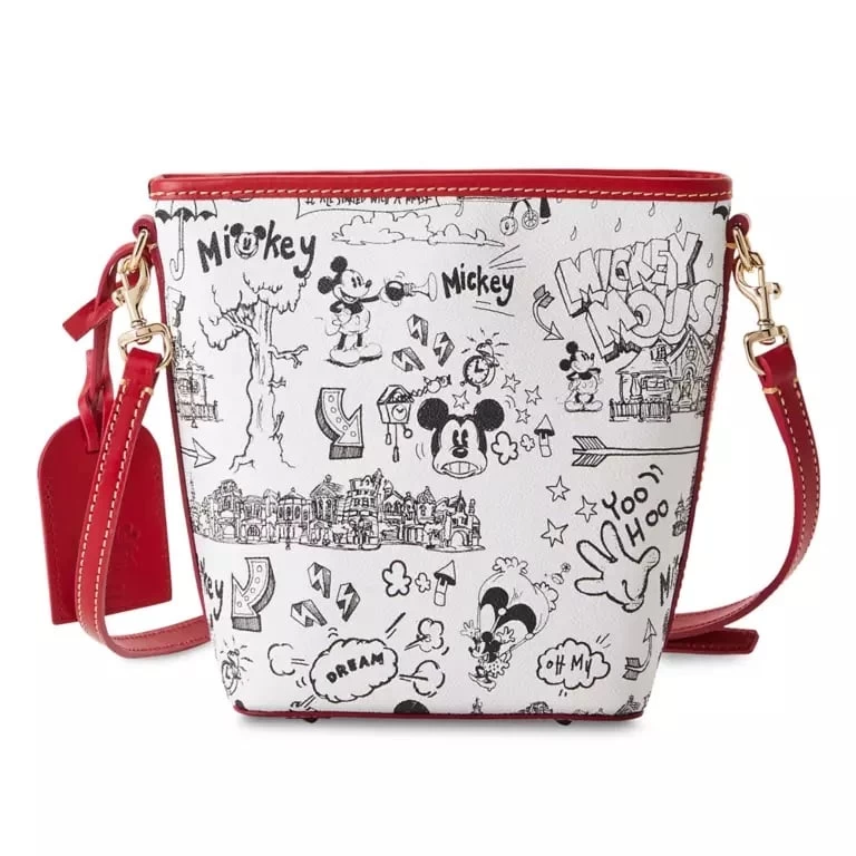 Disney Dooney & Bourke - Mickey Mouse Sketch - Crossbody Bag 4 Disney Dooney & Bourke - Mickey Mouse Sketch - Crossbody Bag - Image 4