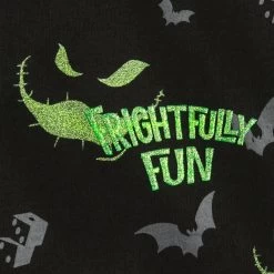 Disney Adult Spirit Jersey - Nightmare Before Christmas - Oogie Boogie Glitter -Wonder Wear Shop 102159 3