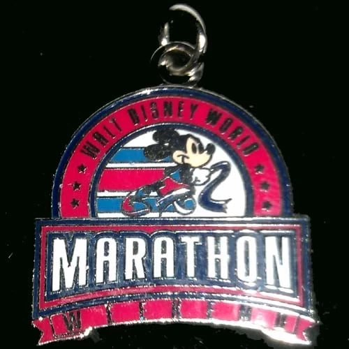Disney Dangle Charm - Walt Disney World 20th Marathon - Logo 1 Disney Dangle Charm - Walt Disney World 20th Marathon - Logo