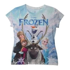 Disney Child Shirt - Frozen Logo Sublimated Tee
