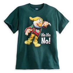 Disney Adult Shirt - Grumpy Dwarf - Ho Ho No