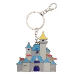Disney Keychain Keyring - Cinderella Castle - Metal