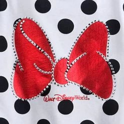 Disney Child Shirt - Minnie Mouse Polka Dot Tee For Girls -Wonder Wear Shop 33100 2