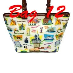 Disney Dooney & Bourke Bag - Disney World Retro - Shopper -Wonder Wear Shop 33715 12
