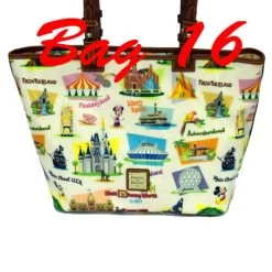 Disney Dooney & Bourke Bag - Disney World Retro - Shopper -Wonder Wear Shop 33715 16