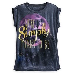 Disney Womens Shirt - Jack And Sally Meant To Be