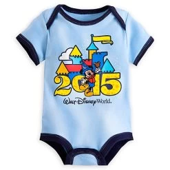 Disney Infant Bodysuit - 2015 Mickey Mouse And Friends - Blue