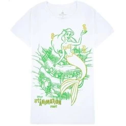 Disney Ladies Shirt - Art Of Animation Resort - Ariel - White
