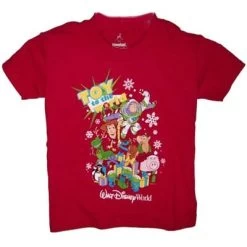 Disney Child Shirt - Christmas - Toy To The World