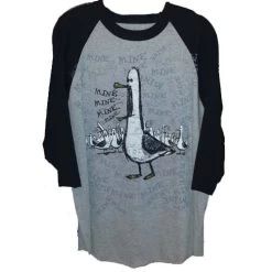 Disney Adult Long Sleeve Shirt - Mine Mine Mine - Sea Gull