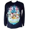 Disney Adult Shirt - Mickey's Very Merry Christmas Party 2011 Blue