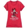 Disney Girls Shirt - Santa Minnie - Christmas Unwrap The Magic