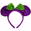 Disney Minnie Ears Headband - Halloween Purple And Green
