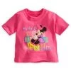 Disney Infant Shirt - Short Sleeve - My First Minnie Tee Blocks
