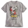Disney Child Shirt - Santa Mickey Christmas Lights