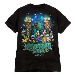 Disney Adult Shirt - 2012 Halloween Time - Mickey And Friends