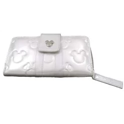 Disney Parks Loungefly Wallet - Embossed - Minnie Loves Mickey - White