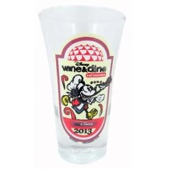 Disney Shot Glass - RunDisney Wine And Dine Half Marathon - 2013