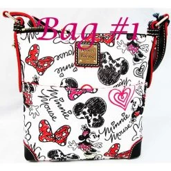 Disney Dooney & Bourke - Minnie Hearts And Bows - Letter Carrier SPECIFIC -Wonder Wear Shop 40176 1
