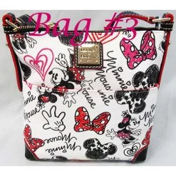 Disney Dooney & Bourke - Minnie Hearts And Bows - Letter Carrier SPECIFIC -Wonder Wear Shop 40176 3