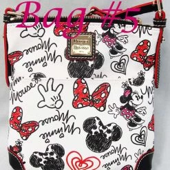 Disney Dooney & Bourke - Minnie Hearts And Bows - Letter Carrier SPECIFIC -Wonder Wear Shop 40176 5