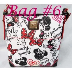 Disney Dooney & Bourke - Minnie Hearts And Bows - Letter Carrier SPECIFIC -Wonder Wear Shop 40176 6