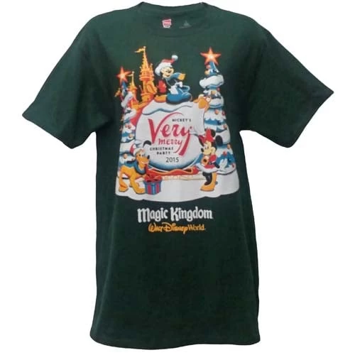Disney Adult Shirt - 2015 Mickey's Very Merry Christmas Party 1 Disney Adult Shirt - 2015 Mickey's Very Merry Christmas Party