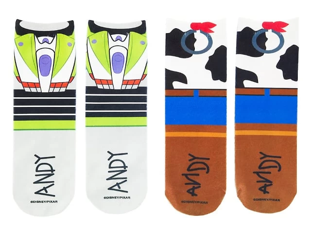 Disney Child Socks - Woody & Buzz Lightyear 2 Disney Child Socks - Woody & Buzz Lightyear - Image 2