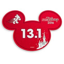 Disney Auto Magnet - RunDisney Mickey Mouse 2016 - 13.1