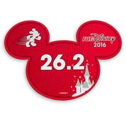 Disney Mini Auto Magnet - RunDisney Mickey Ears 2016 - 26.2