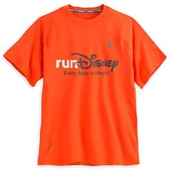 Disney Adult Shirt - RunDisney Powertrain Tee - Orange