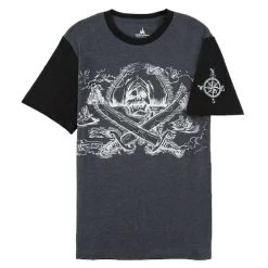 Disney Adult Shirt - Pirates Of The Caribbean Compass Tee
