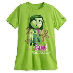 Disney LADIES Shirt - RunDisney Tech Tee - Disgust