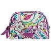 Disney Vera Bradley Bag - Plums Up - Medium Zip Cosmetic