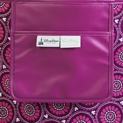 Disney Vera Bradley Bag - Plums Up - Straw Tote -Wonder Wear Shop 46100 3