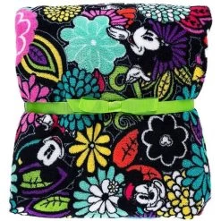 Disney Vera Bradley Blanket - Magical Blooms With Mickey And Minnie -Wonder Wear Shop 52269a1