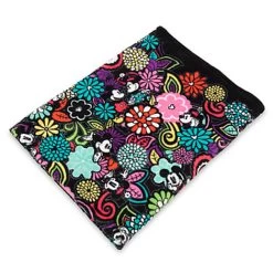 Disney Vera Bradley Blanket - Magical Blooms With Mickey And Minnie