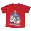 Disney Toddler Shirt - Happy Holidays Festive Santa Mickey Mouse - 4T