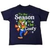 Disney Youth Shirt - Happy Holidays - Tis The Season To Be Goofy - XS