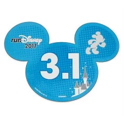 Disney Mini Ears Magnet - 2017 RunDisney 3.1
