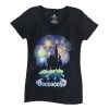 Disney LADIES Shirt - Aliens At Castle - Ooooooh!