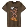 Disney Adult Shirt - Star Wars - Chewbacca "Wild One" Tee - Brown