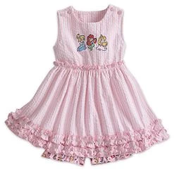 Disney Dress Set For Baby - Princess - Pink Ruffles