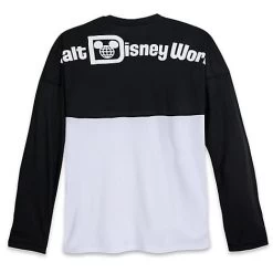 Disney Adult Spirit Jersey - Walt Disney World - Black And White