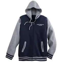 Disney Varsity Jacket - Epcot 35th Anniversary Zip Hoodie