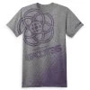 Disney ADULT Shirt - Epcot 35th Anniversary - Grey And Purple