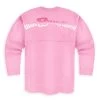 Disney Girls Shirt - Disney World Spirit Jersey - Pink - LARGE