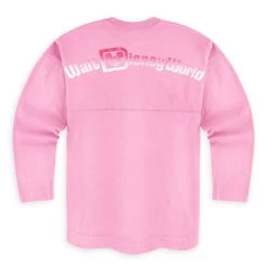 Disney Girls Shirt - Disney World Spirit Jersey - Pink - LARGE