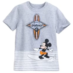 Disney Boys Shirt - Surfer Mickey Mouse
